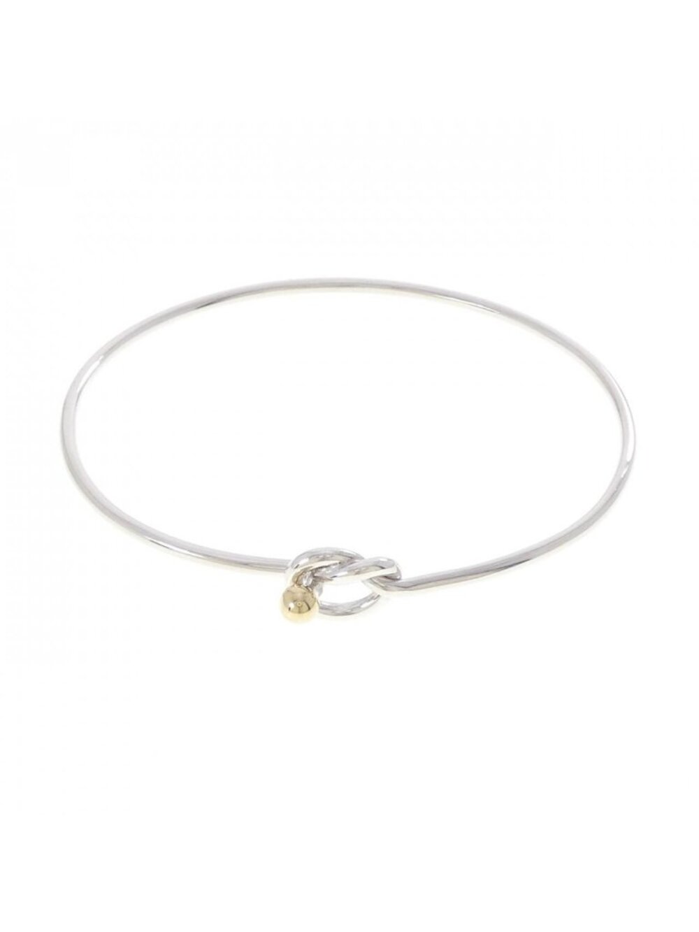 Tiffany & Co Flat Wire Hook Eye Bangle Bracelet